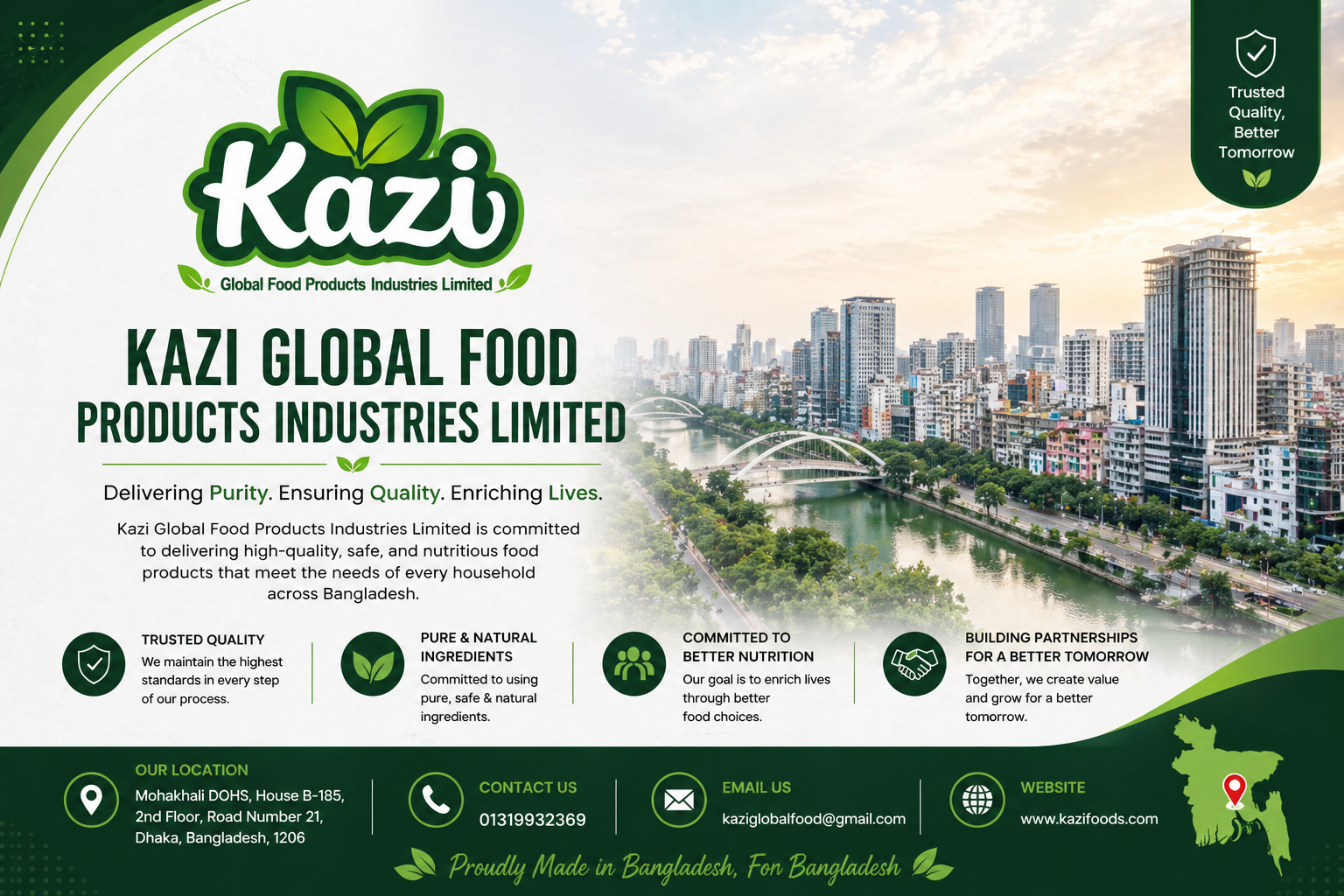Kazi Global Foods Headquarters